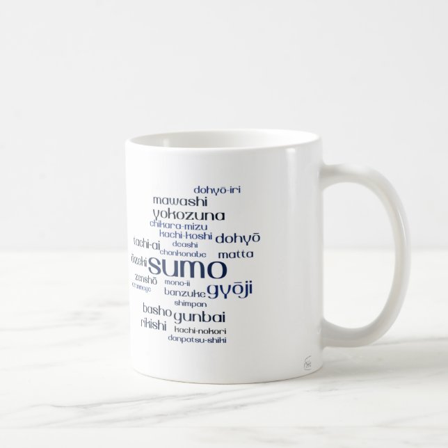 Sumo-Tasse Kaffeetasse (Rechts)