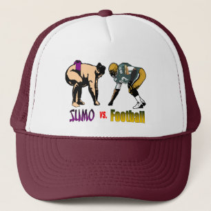 Sumo vs. Football Hat Truckerkappe
