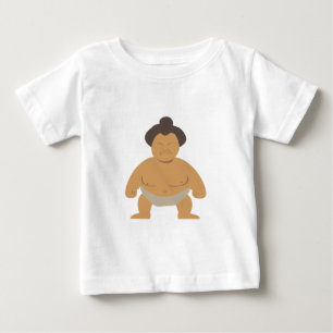 Sumo Wrestler Baby T-shirt