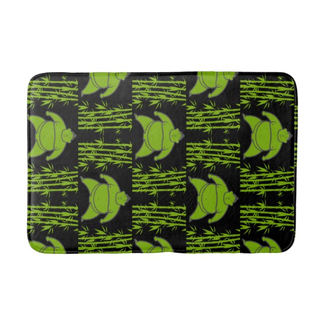 Sumo Wrestler Badematte (Vorderseite)