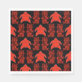 Sumo Wrestler Serviette