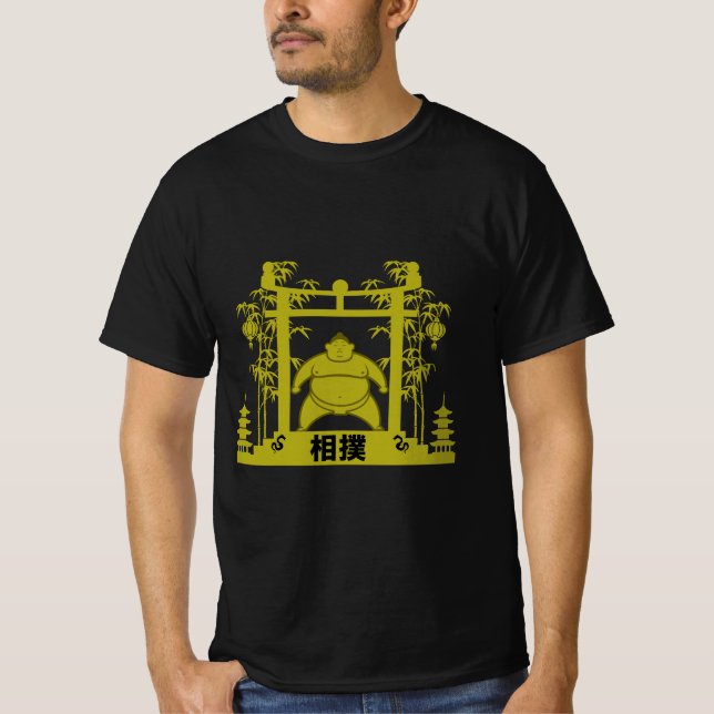 Sumo Wrestler T-Shirt (Vorderseite)