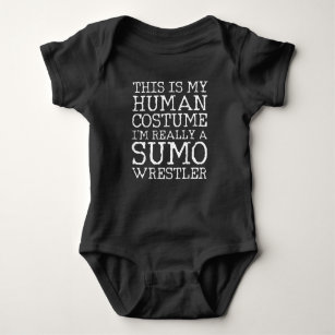 Sumo Wrestler Wrestling Anzug Baby Strampler