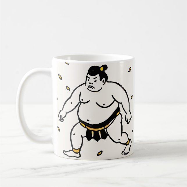 Sumo Wrestlers Tasse (Links)
