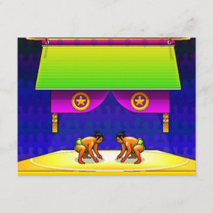 SUMO-WRESTLING-PARTY-GEBURTSTAG LADEN EINLADUNG