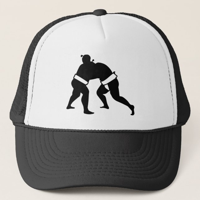 Sumo Wrestling Truckerkappe (Vorderseite)