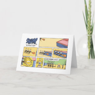 Sumpf-Ameisen-Geburtstags-Team-Bemühung Karte