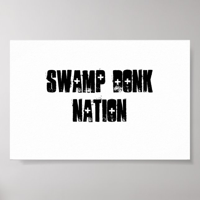 Sumpf-Donk-Nation Poster (Vorne)