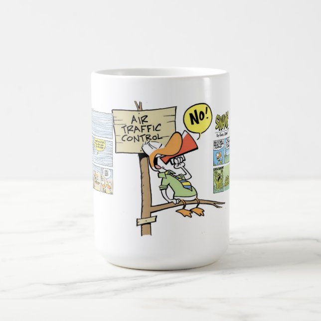 Sumpf-Flugverkehr-Kontrollen-Enten-Tasse Kaffeetasse (Mittel)