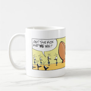 Sumpf-Fußball-Ameisen-Cartoon Tasse