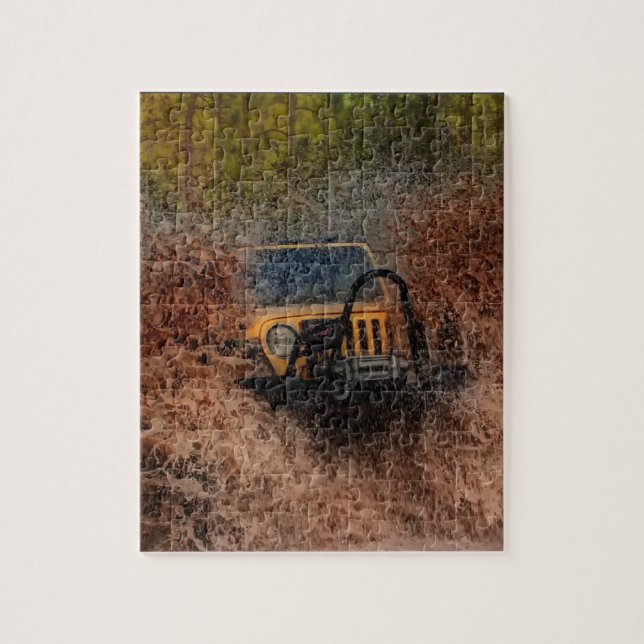 Sumpf Jeeping Puzzle (Vertikal)