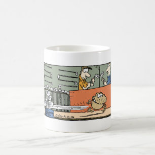Sumpf-Kröte wagt Golf-Tasse Tasse