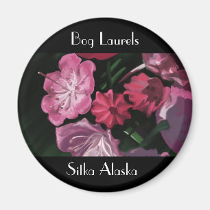 Sumpf-Lorbeer Sitka Magnet