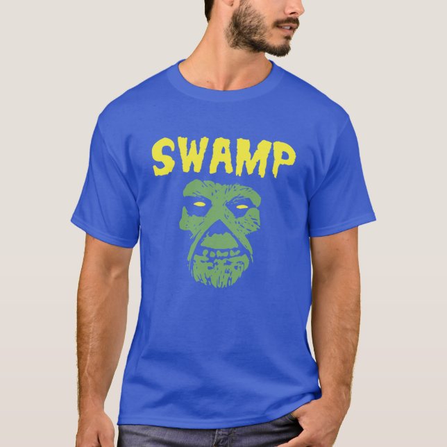 Sumpf-Punk-Rock-Mashup-Junge T-Shirt (Vorderseite)
