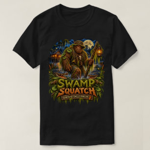 Sumpf-Squatch-Bigfoot-Monster-Halloween-T-Shirt T-Shirt