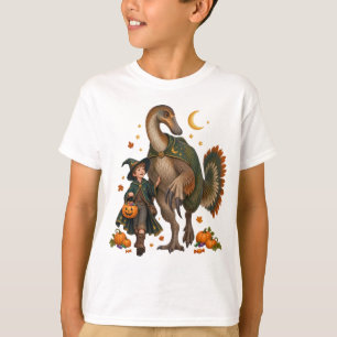 Sumpf-Zauberer & Deinocheirus Halloween T-Shirt