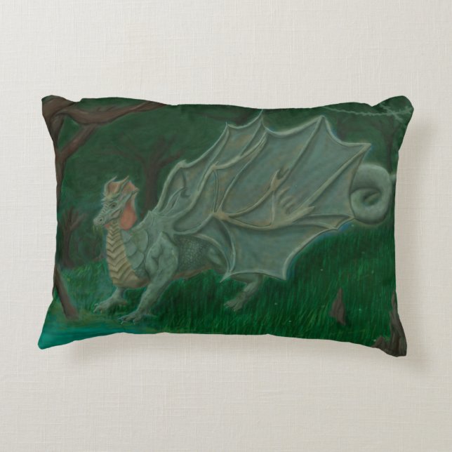 Sumpfdrache Dekokissen (Rückseite)