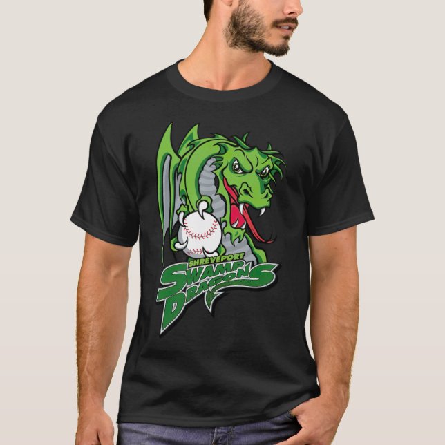 Sumpfdrache mit Baseballzorn warri T-Shirt (Vorderseite)