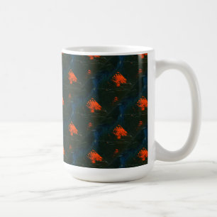 "Sumpffeuer #7 gepflastert" Abstrakte Design-Tasse Kaffeetasse