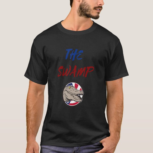 Sumpfflorida Gator Alligator Tier T-Shirt (Vorderseite)