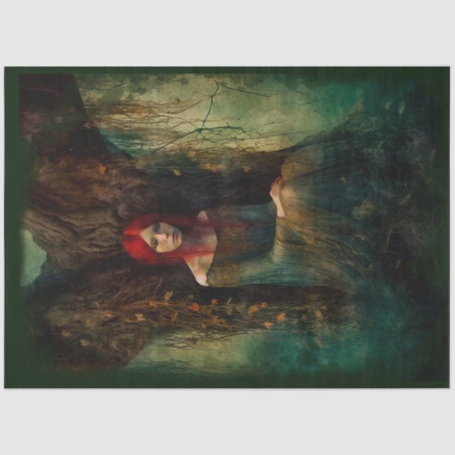 Sumpfhexe Seidenpapier (Vorderseite)