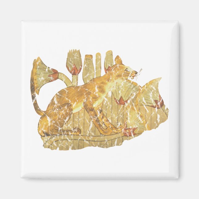 Sumpfkatze Magnet (Vorne)