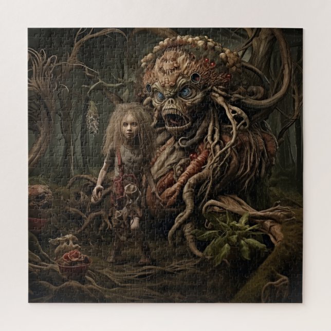Sumpfkreaturen Puzzle (Vertikal)