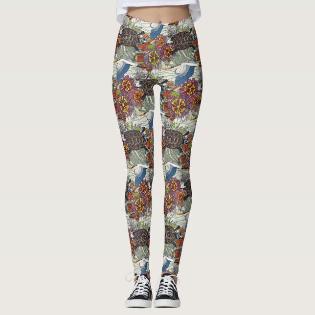 SumpfNC Perlen Leggings (Vorderseite)