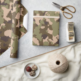Sumpfpapier für Camouflage Geschenkpapier