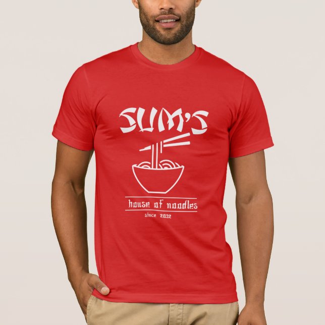Sum's House of Noodles Shirt (Vorderseite)