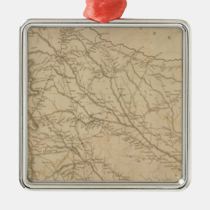 Sumter Bezirk, South Carolina Silbernes Ornament