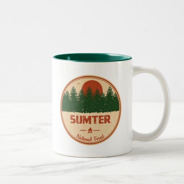 Sumter National Forest Zweifarbige Tasse (Rechts)