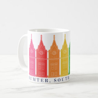 Sumter, sc Regenbogen-Tasse Kaffeetasse