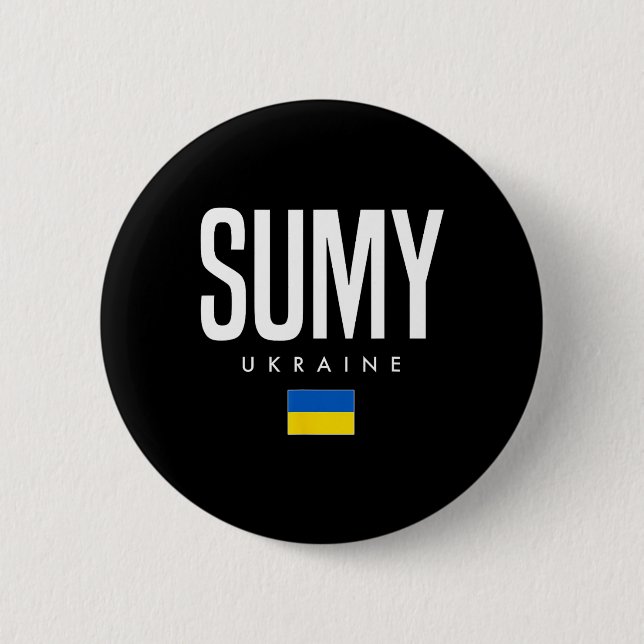 Sumy Ukraine Button (Vorderseite)