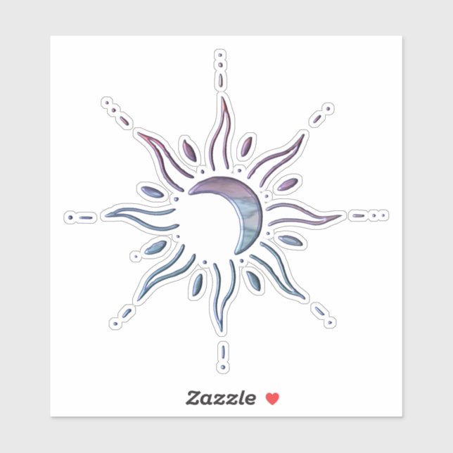 Sun 1 aufkleber (Blatt)