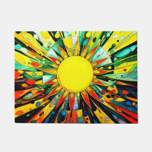 Sun Abstrakt 910 Fußmatte