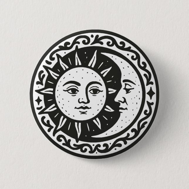 Sun And Moon Button (Vorderseite)