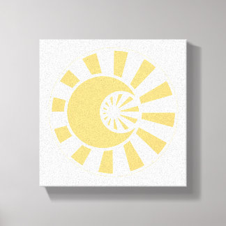 Sun and Moon Leinwanddruck