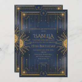 sun and stars einladung