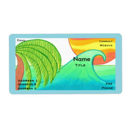 Sun and Surf Business Card Template