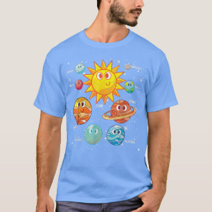 Sun Astronomer Space Science Astronomie Niedlich P T-Shirt
