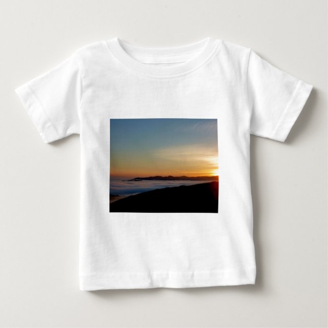 Sun-Aufstieg Baby T-shirt (Vorderseite)