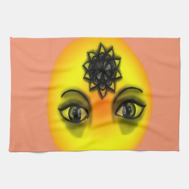 Sun Augen Küchentuch (Horizontal)