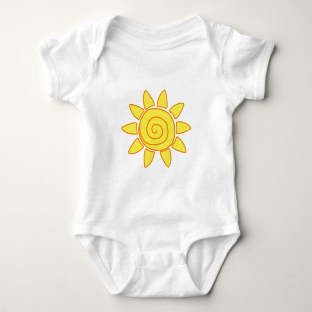 Sun Baby Strampler (Vorderseite)