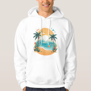 Sun Beach Palme Hoodie