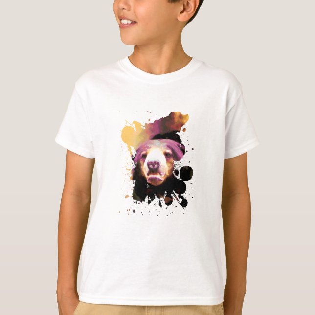 Sun Bear Art T-Shirt (Vorderseite)