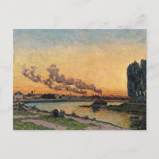 Sun bei Ivry (CAS-Nr. 1872-73) Postkarte (Vorderseite)