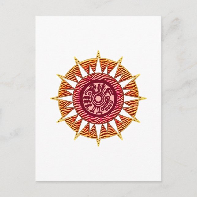 Sun Bird 4 Postkarten (Vorderseite)