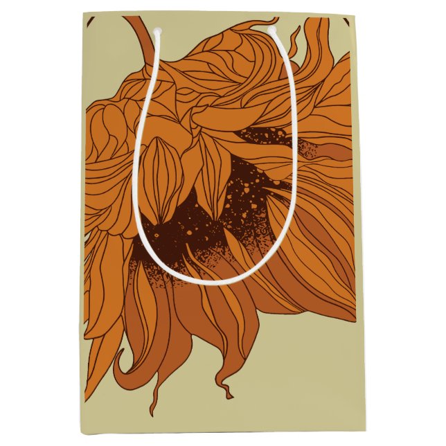 Sun & Bloom Mittlere Geschenktüte (Vorderseite)