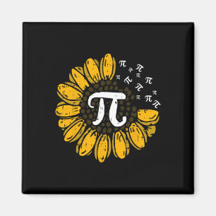 Sun-Blume Pi Day Coole Mathematik Symbole Lehrer S Magnet